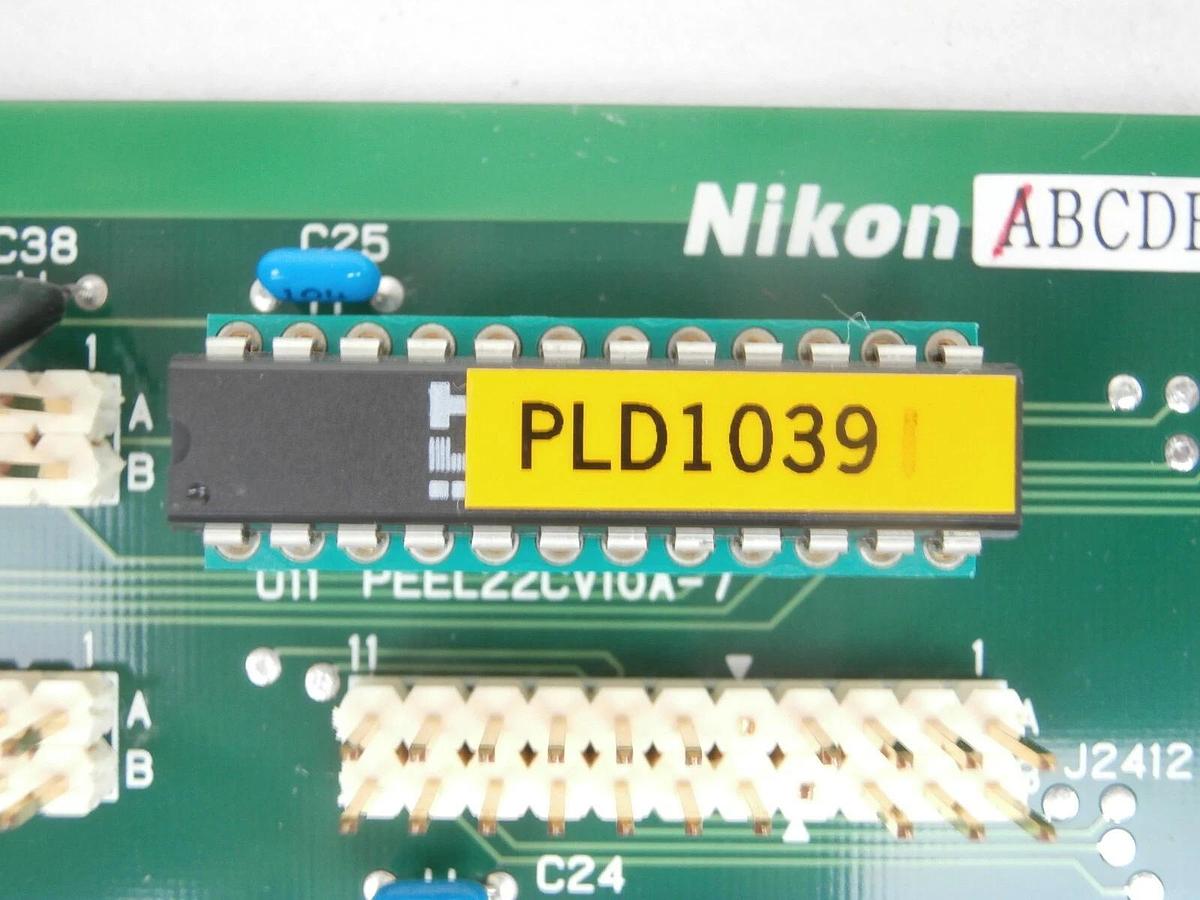 Used Nikon 4S018-650 Interface Board PCB RTEXX3 NSR-S204B Step-and-Repeat Working