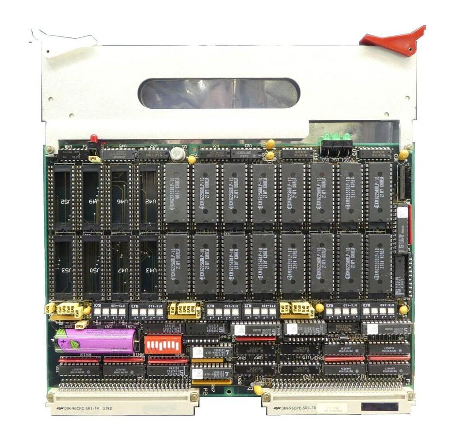Used Xycom 70110-003 SRAM 512K PCB Card 71110B-001 1099000-3697-REF Working Surplus