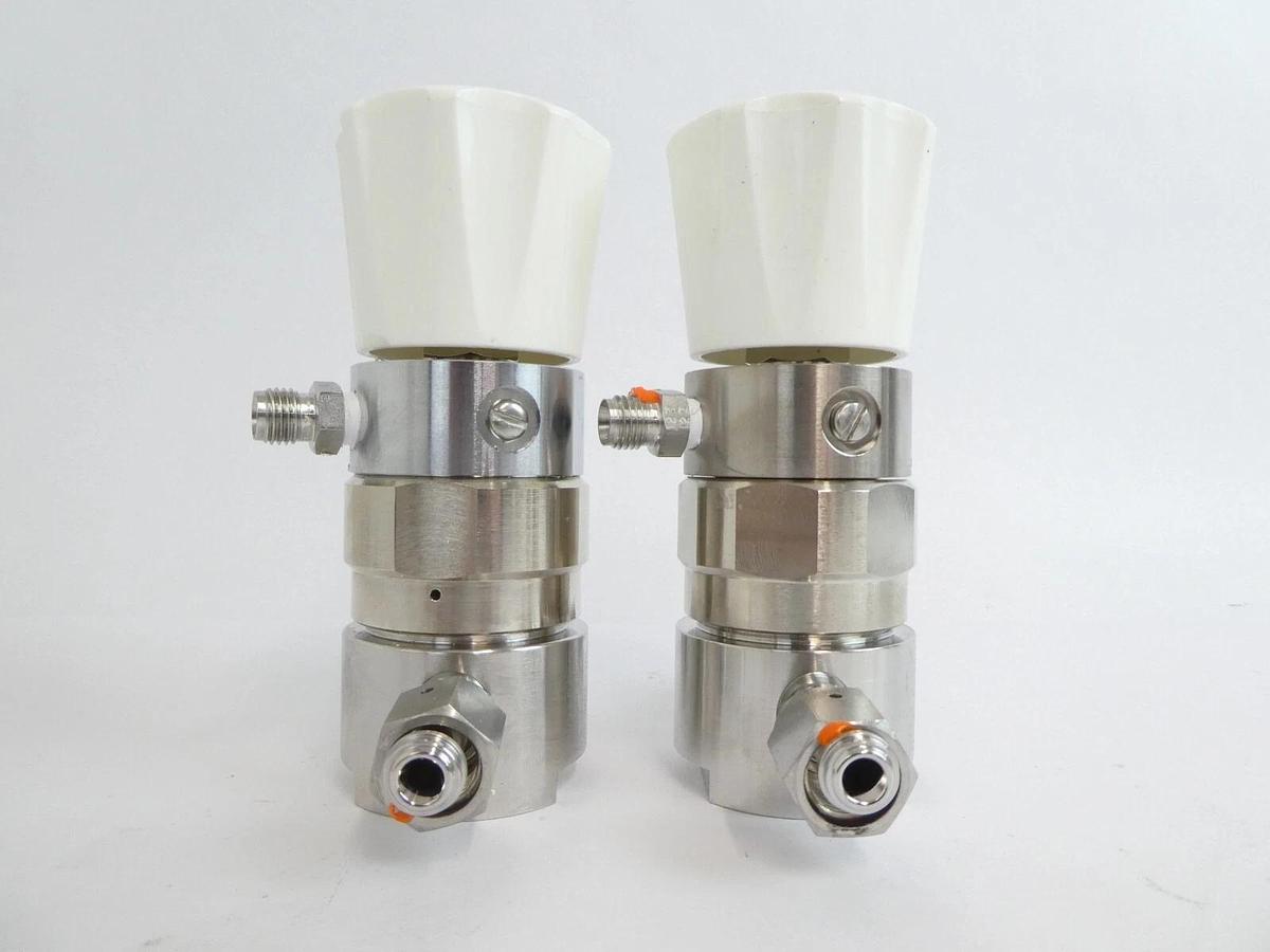 Used Tescom 74-2460KRH10 Manual Diaphragm Regulator Valve Reseller Lot of 6 Working