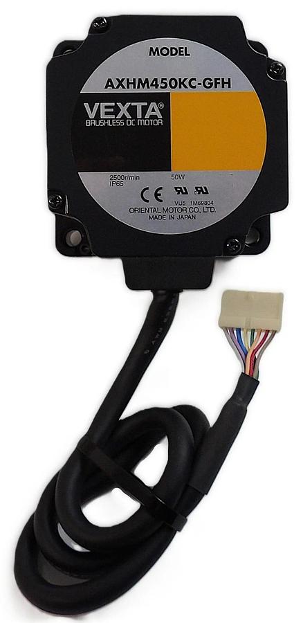 Oriental Motor AXH450KC-5 DC Motor and Driver Set AXHM450KC-GFH AXHD50K New