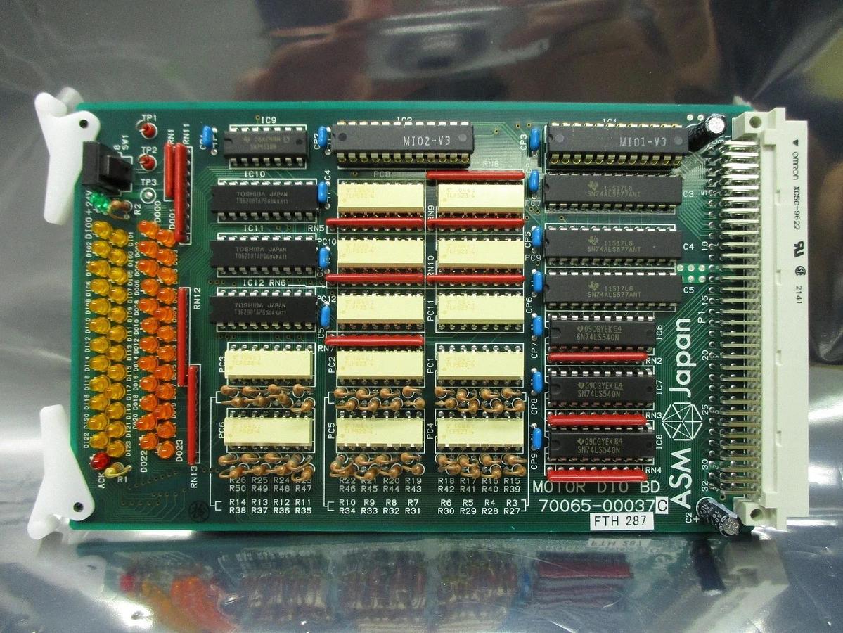 Used ASM Advanced Semiconductor Materials 70065-00037C Motor DIO PCB Card Used