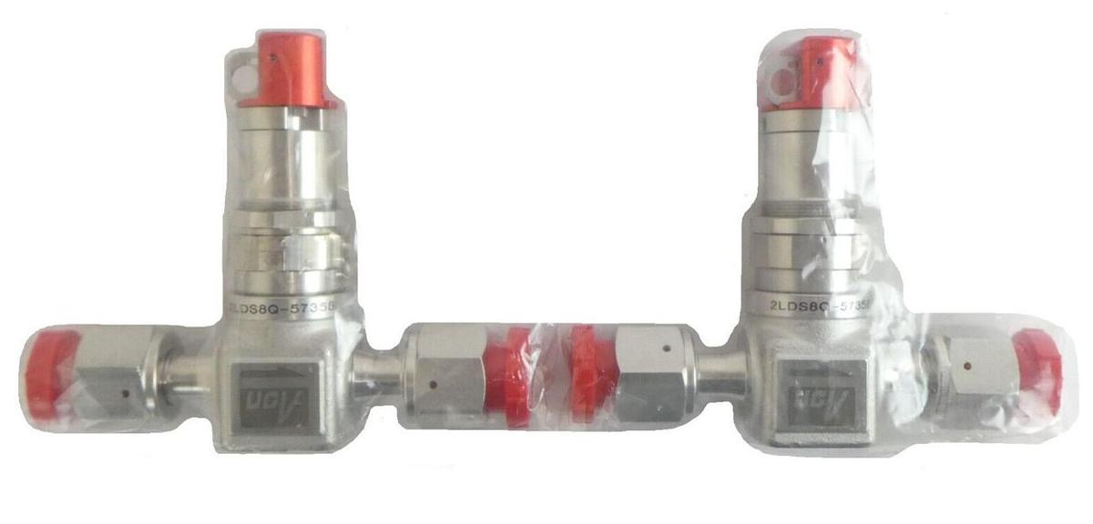 Ham-Let 2LDS8Q-57358 1/2 Shutoff Valve UCV Reseller Lot of 2 New Surplus