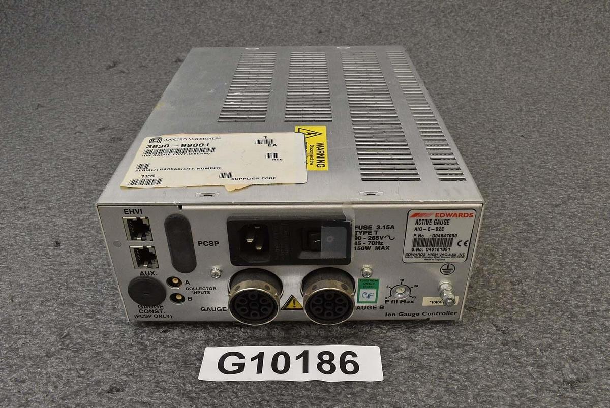 Used Edwards AIG-E-B2E Ion Gauge Controller