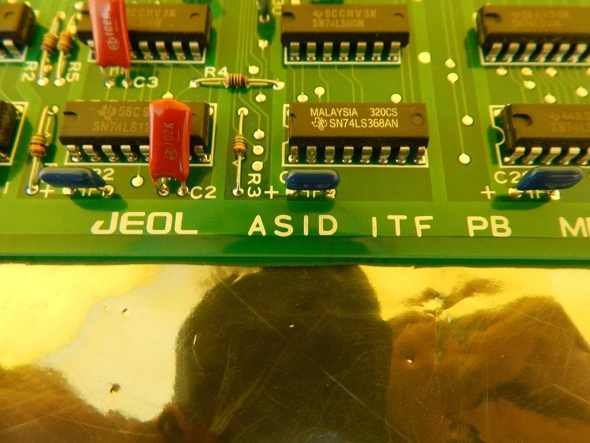 Used JEOL MP002817-00 ASID ITF PB Interface Board PCB Card EM-24015BU JEM-2010F