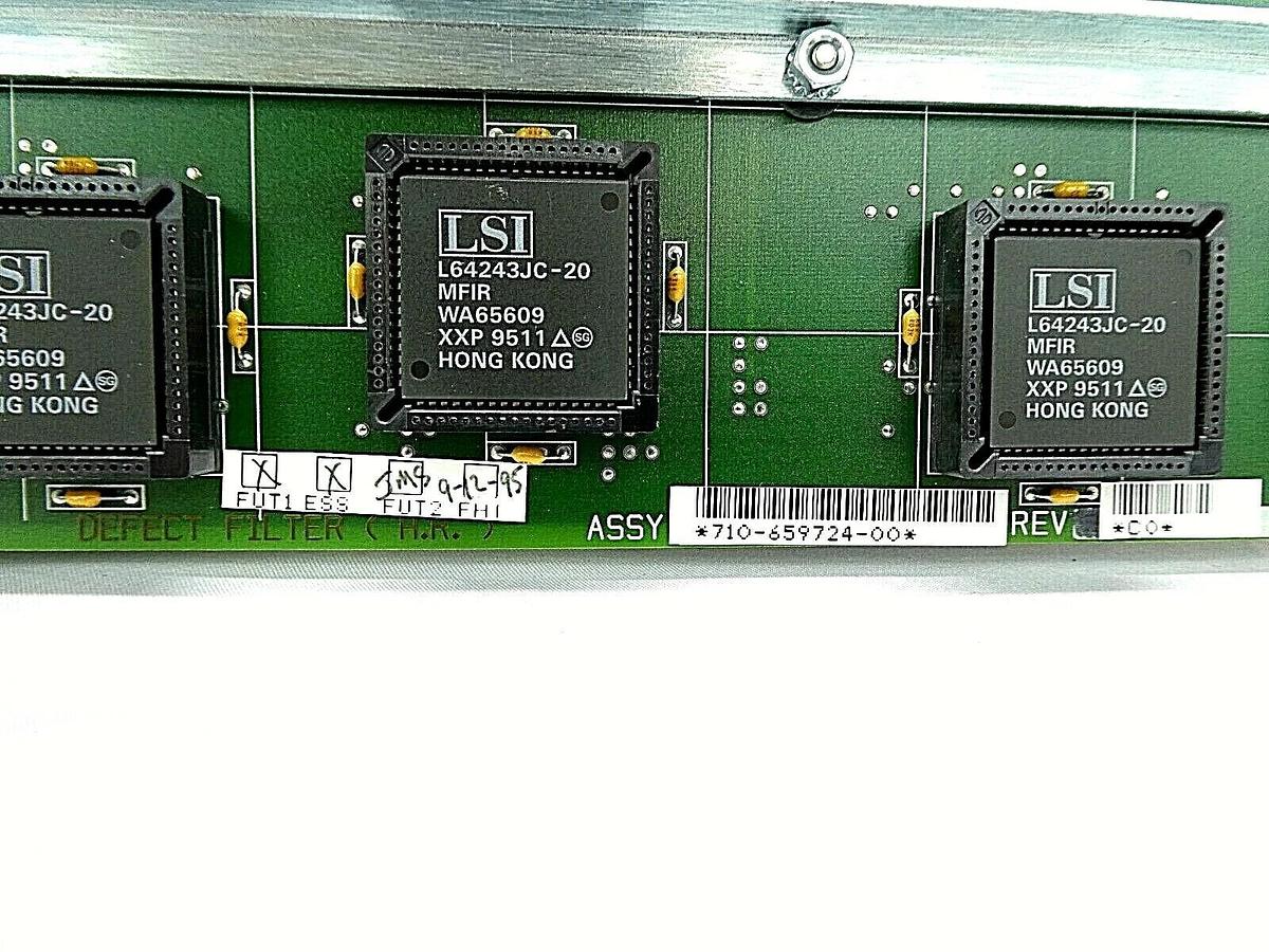 Used KLA Instruments 710-659724-00 Defect Filter Card PCB Rev. C0 2132 Working Spare