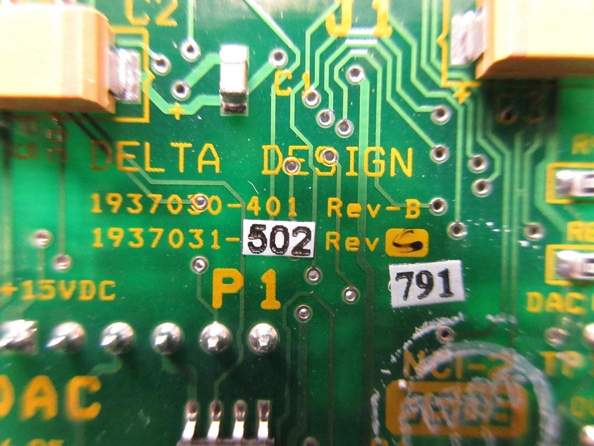 Used Delta Design 1937031-401 Interface Board PCB 1937031-502 Summit Lot of 2 Used