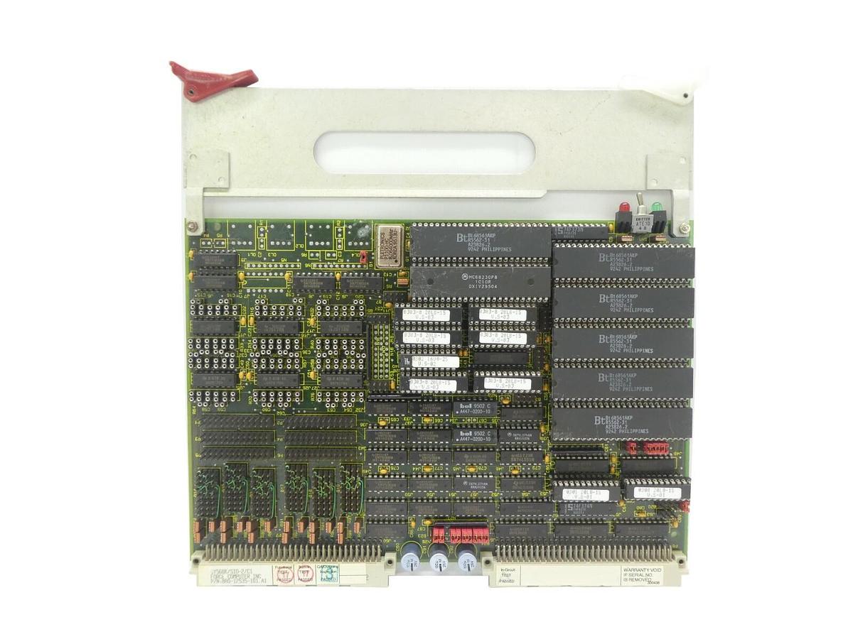 Used Force Computers 880-12535-101 VME PCB Card SYS68K/SIO-2/C1 Lam 810-017038-002