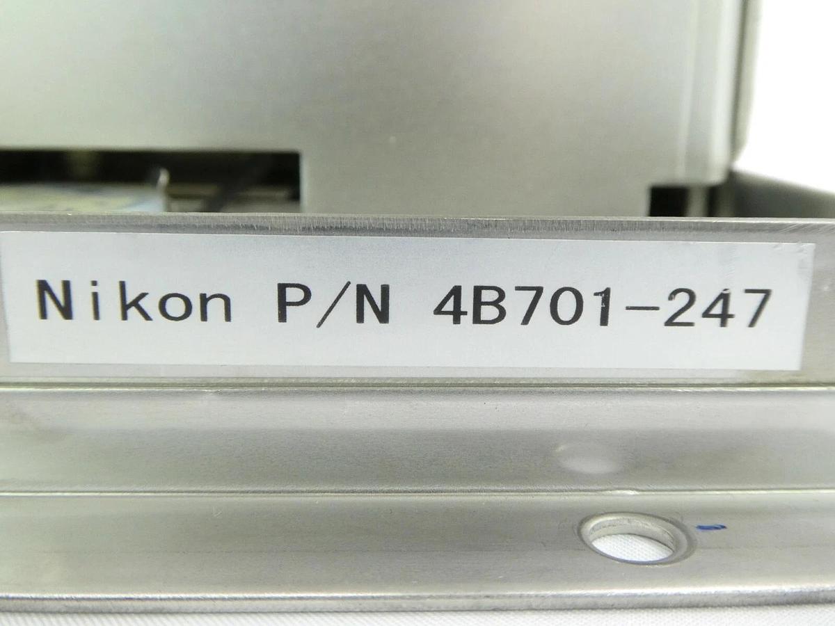 Used Nikon Precision 4B701-247 Nozzle Pump Assembly NSR-S620D System Working