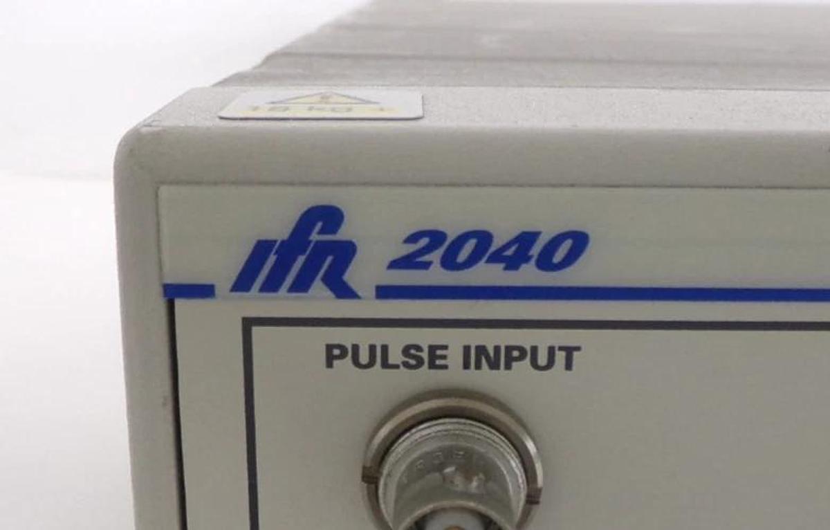 Used IFR 2040 10khz-1.35Ghz Low Noise Signal Generator Option 2 No Power As-Is