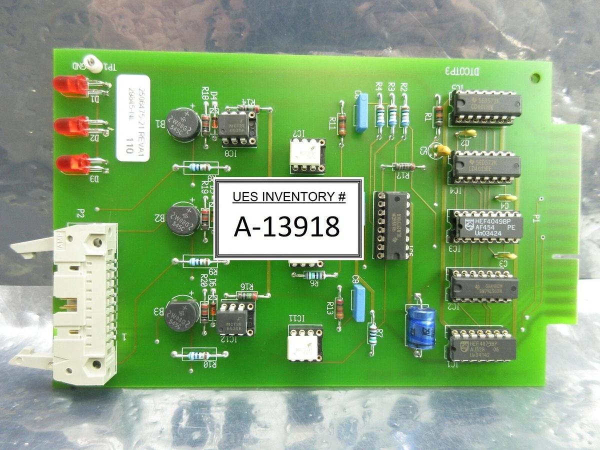 Used ASM Advanced Semiconductor Materials 2506475-21 Processor PCB Card Used Working