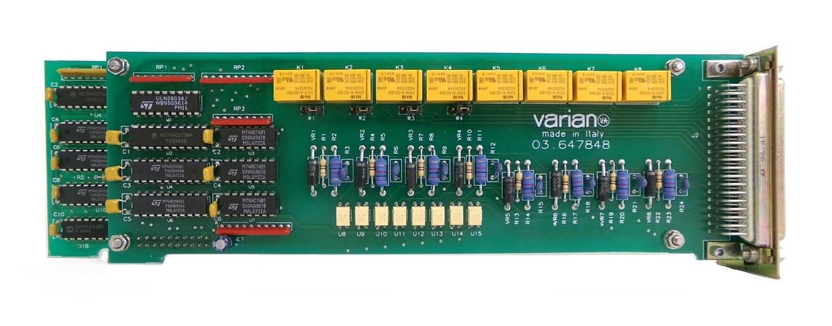 Used Varian 928-4110 Controller Board Assembly 03.647848 Working Surplus