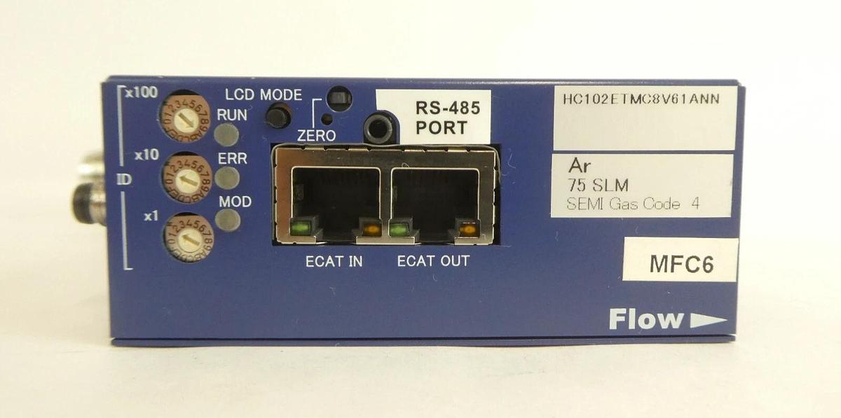 Used Aera HC102ETMC8V61ANN HC100 Series Mass Flow Controller MFC Reseller Lot of 2