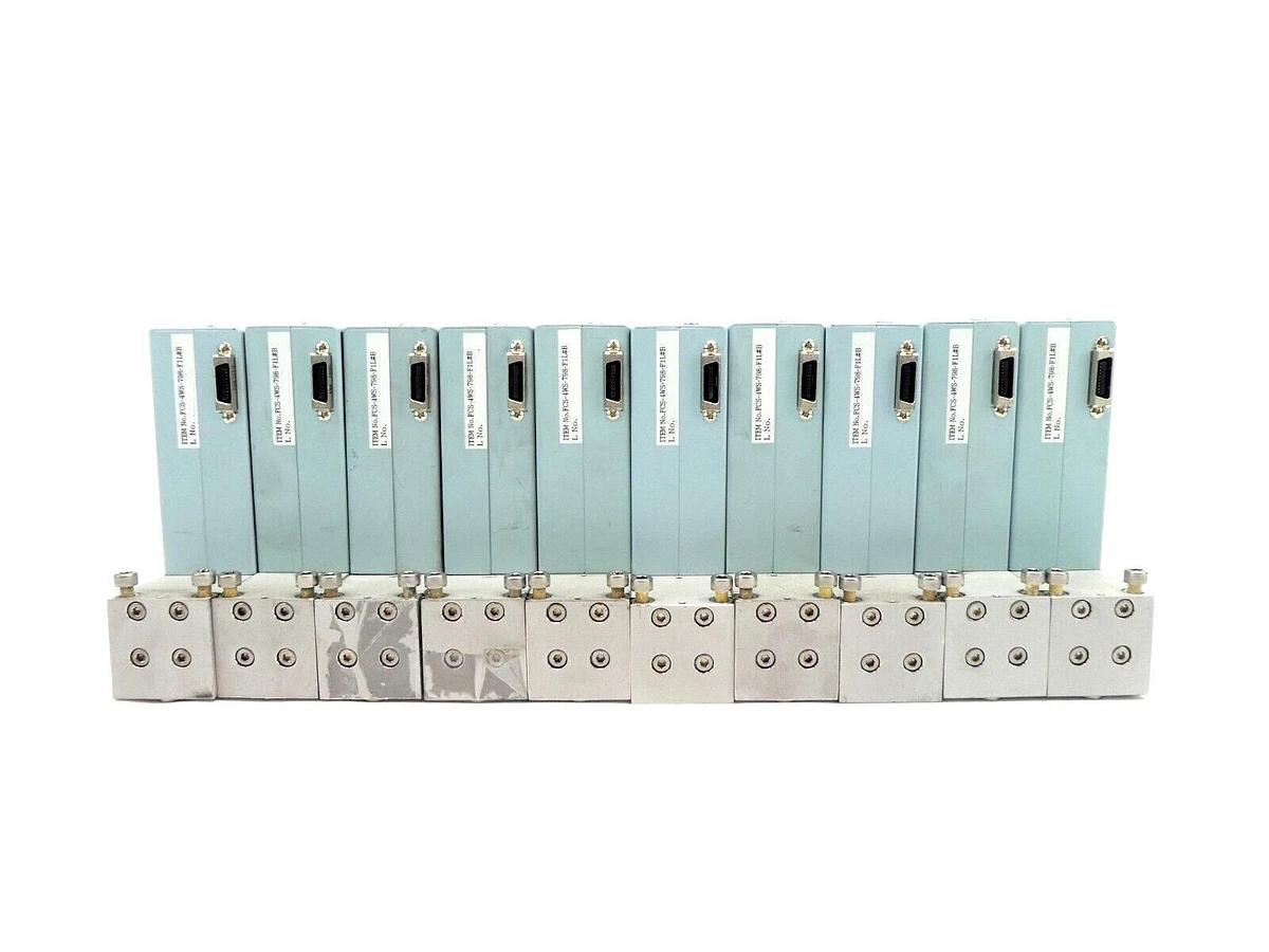 Used Fujikin FCS-4WS-798-F1L#B Mass Flow Controller MFC He/H2 Reseller Lot of 10
