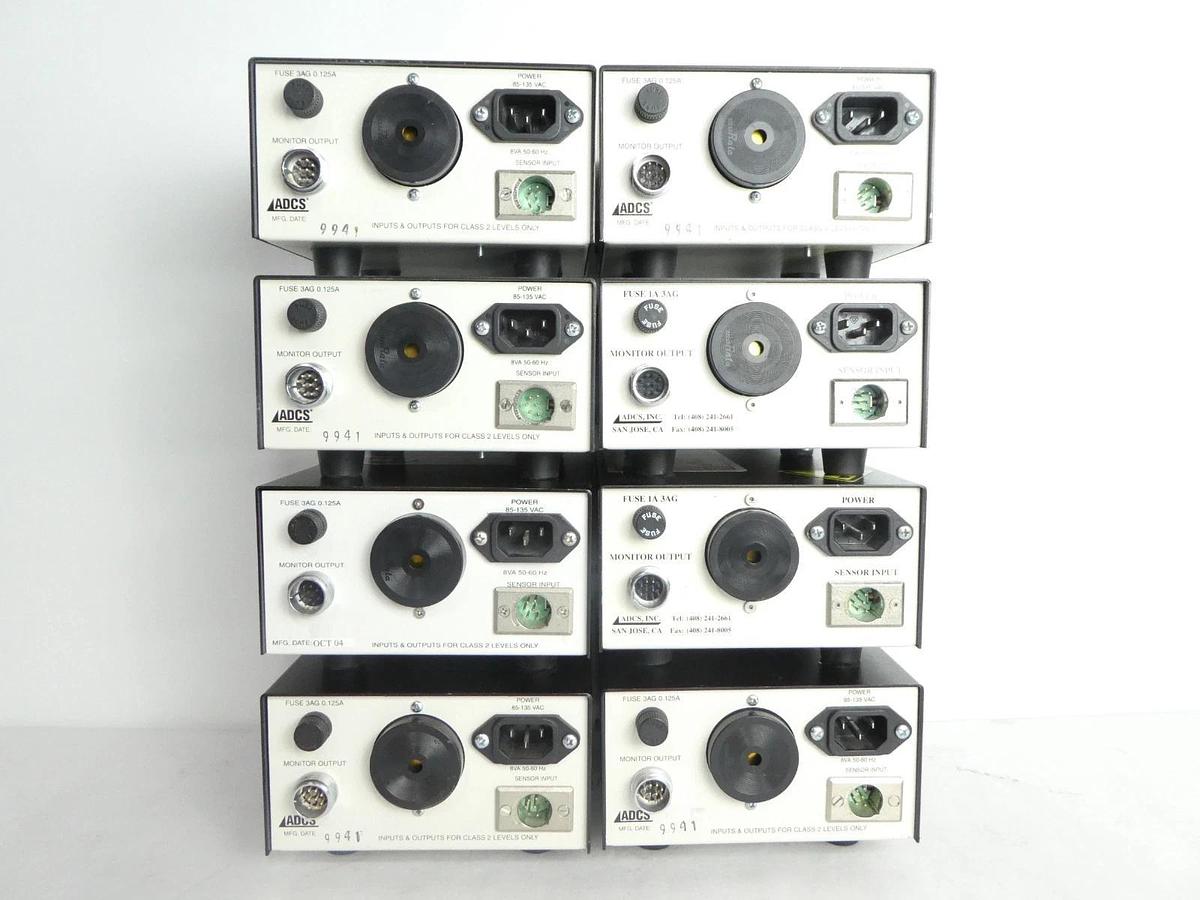 Used ADCS Model 969 Low Level Monitor Reseller Lot of 8 Used Working