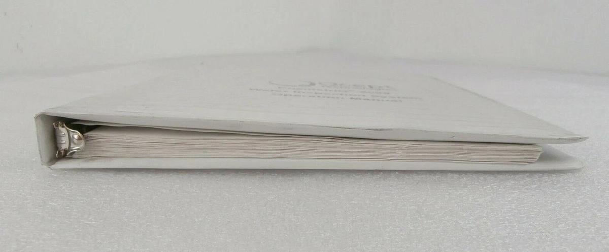 Used Qcept QSD-3001.01 ChemetriQ 3000 Wafer Inspection System Operation Manual Spare