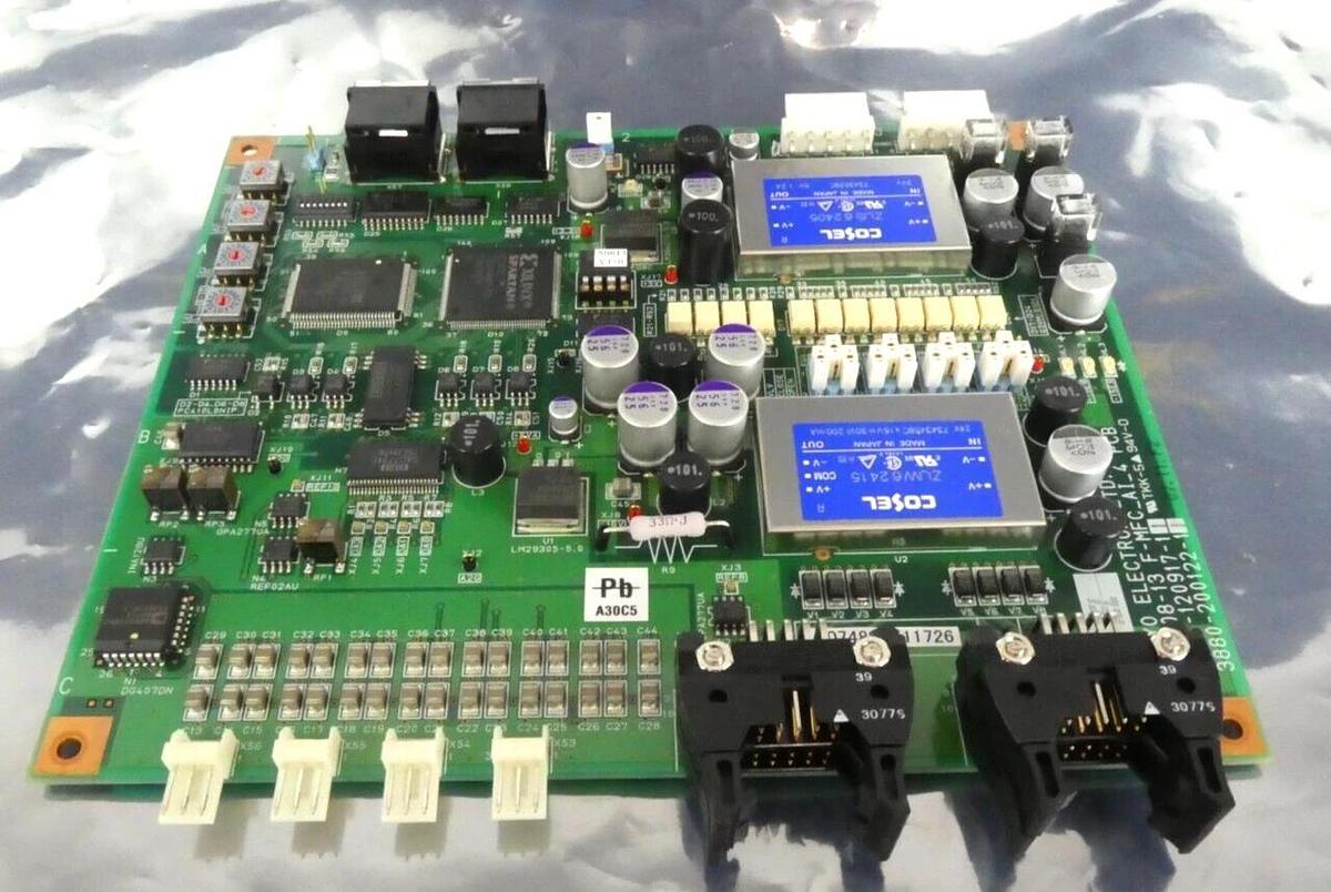 Used TEL Tokyo Electron TTLA08-13 F-MFC_AI_4 PCB Board 3895-120917-11 Working Surplus