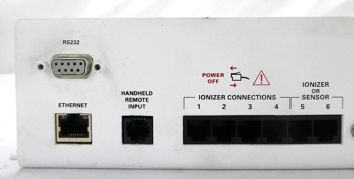 Used ION Systems 5200-IM6T-V3.0 Ionizer Bar Set MKS Instruments AeroBar 5225 Working