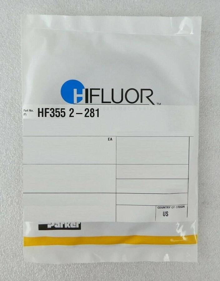 Parker Hannifin HF355 2-281 O-Ring Reseller Lot of 4 New Surplus