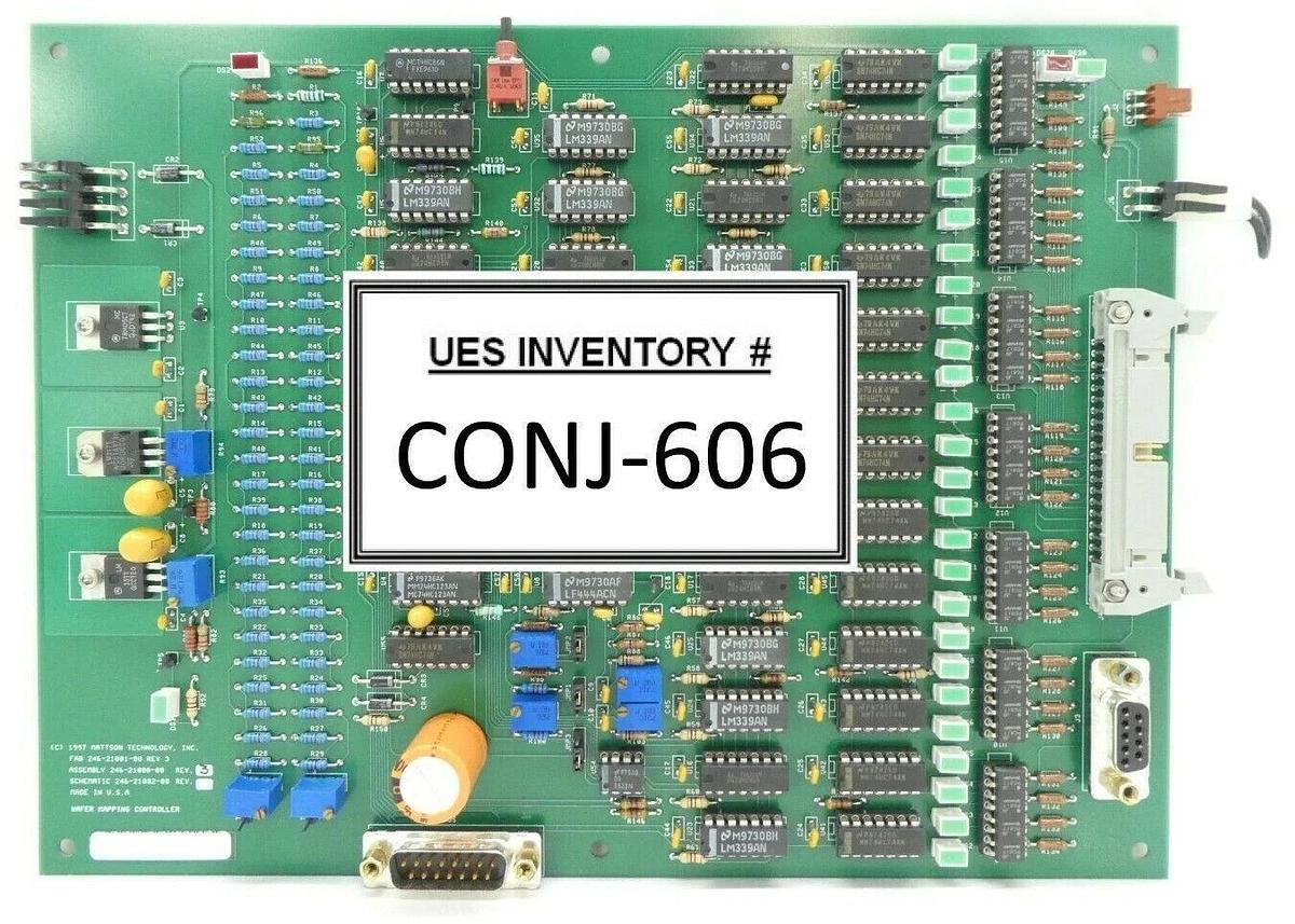 Mattson Technology 246-21000-00 Wafer Mapping Controller PCB Rev. 3 New Surplus
