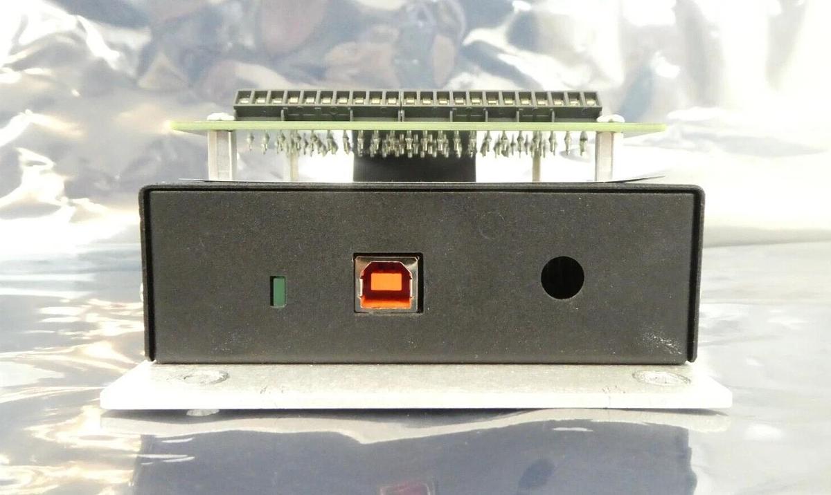 Used ACCES USB-AI16-16E 16-Channel USB Multifunction Analog I/O Module STB-68 Working