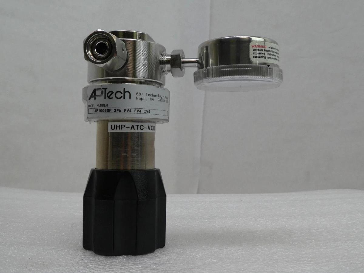 Used APTech AP1006SM 3PW FV4 FV4 IV4 Single Stage Regulator Valve Reseller Lot of 3
