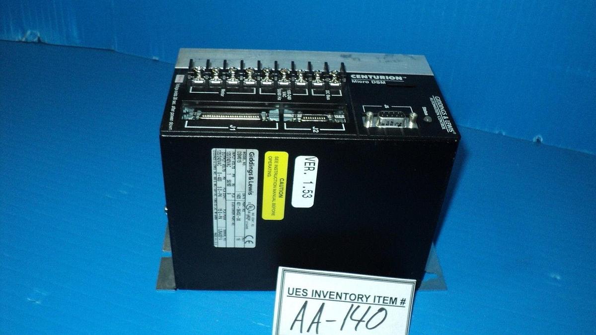 Used Giddings and Lewis 401-56452-00 Centurion Micro DSM Servo Drive DSM015 Used