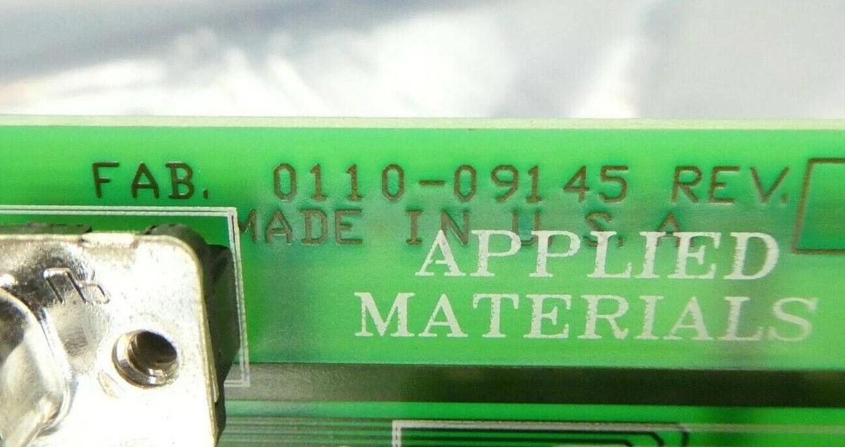 Used AMAT Applied Materials 0100-09145 RS232 Video Interconnect PCB Working Surplus