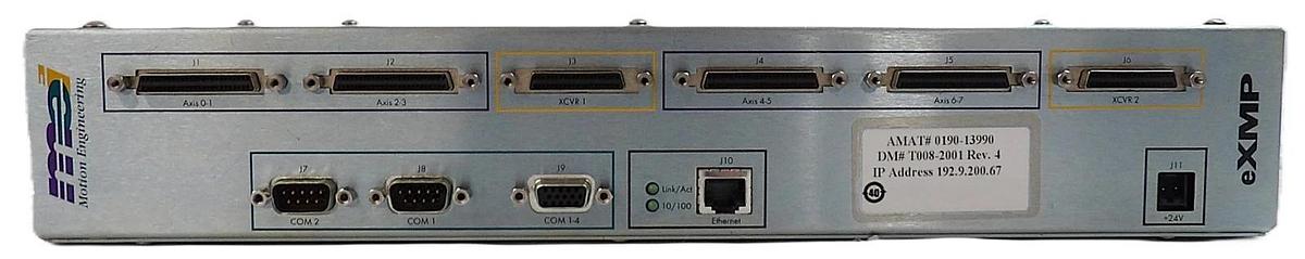 Used MEI Motion Engineering T008-2001 8-Axis Industrial Servo Drive eXMP Working