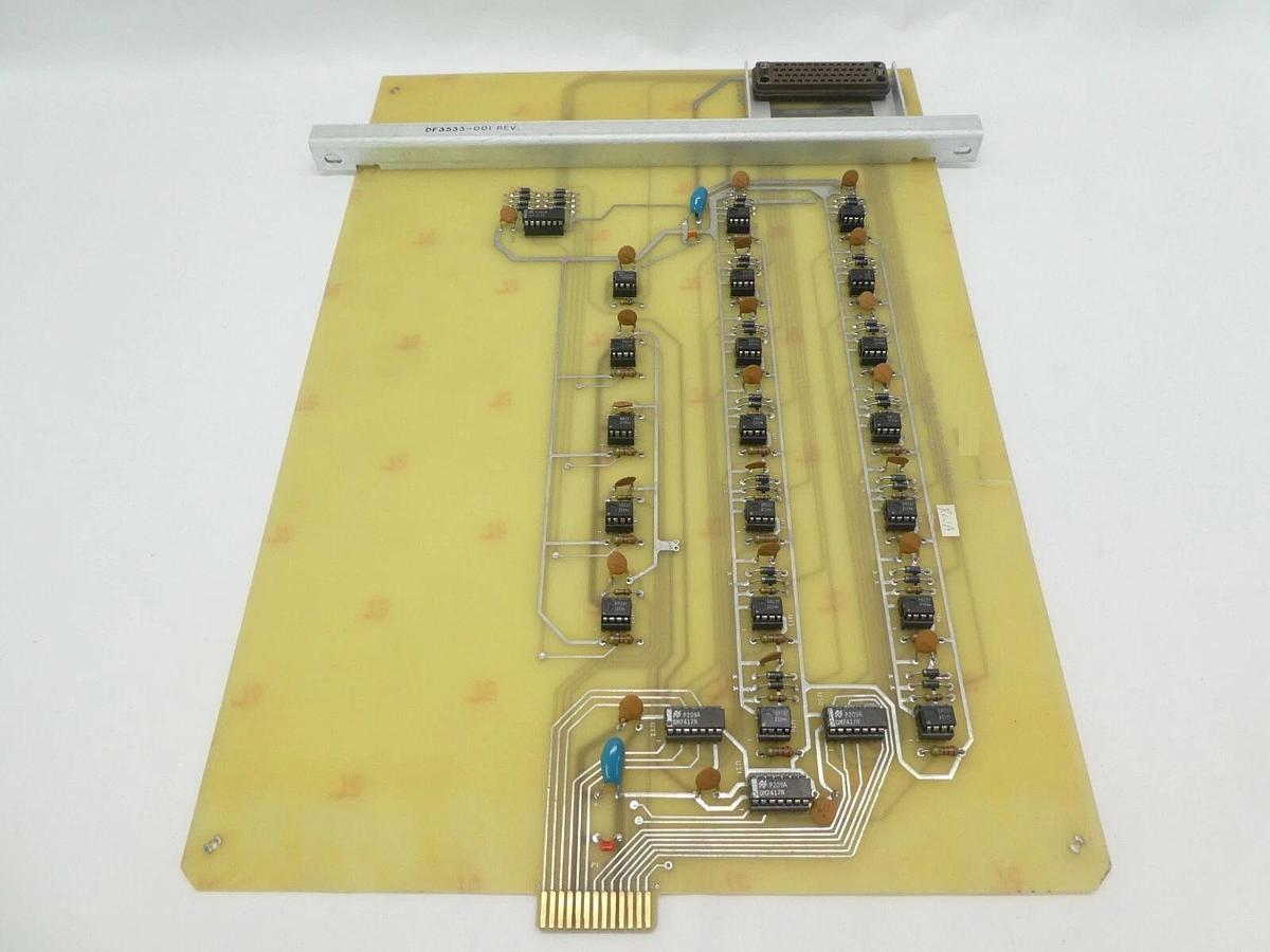 Used Varian Semiconductor VSEA E-F8340001 Data Logger Optical Isolation PCB Rev. A