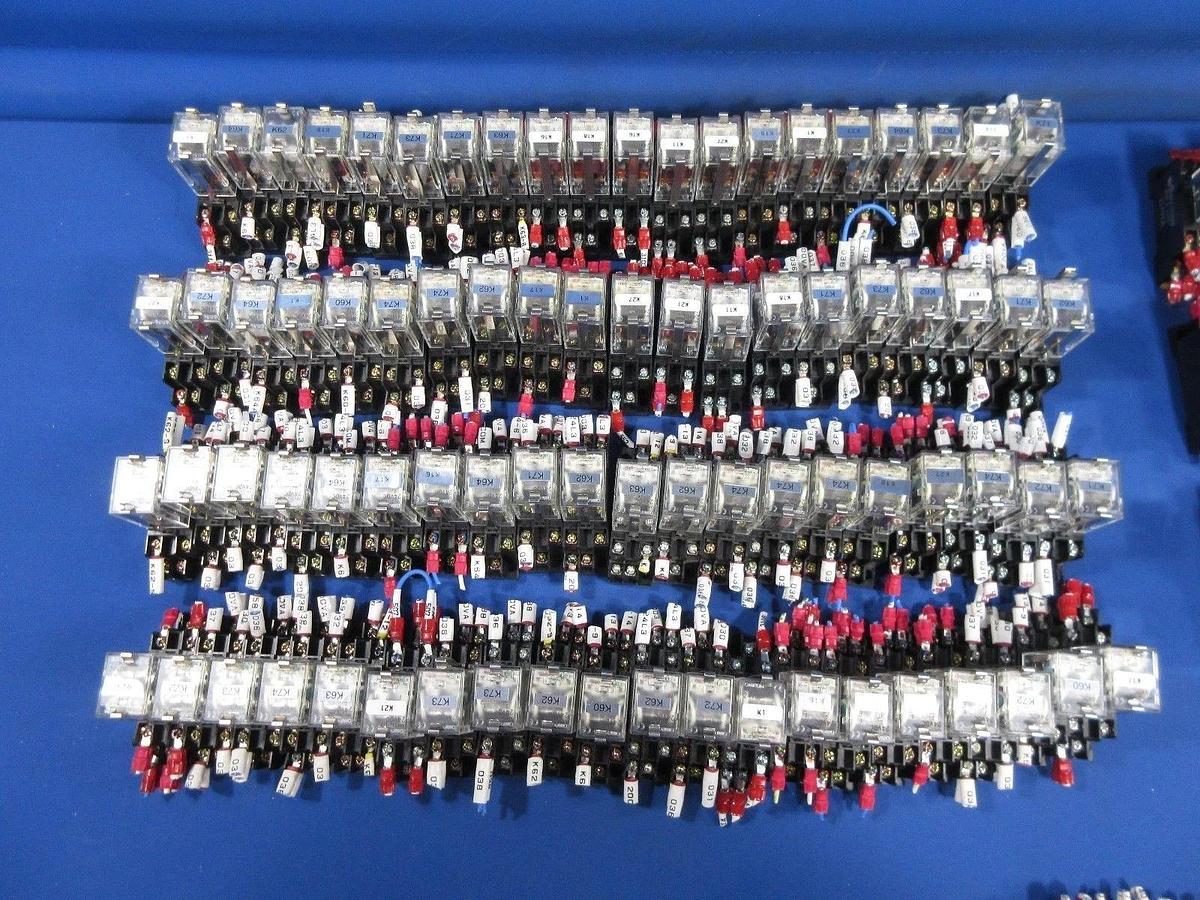Used Omron MY2N-D2 Relay Lot of 147 LY2N-D2 MY4N-D2 G2R-2-SND Used Working