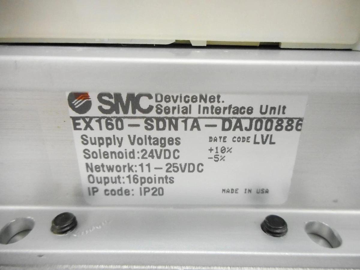 SMC VV5Q11-08-DAJ00902 8-Port Pneumatic Manifold ASM 50-125207A18 New