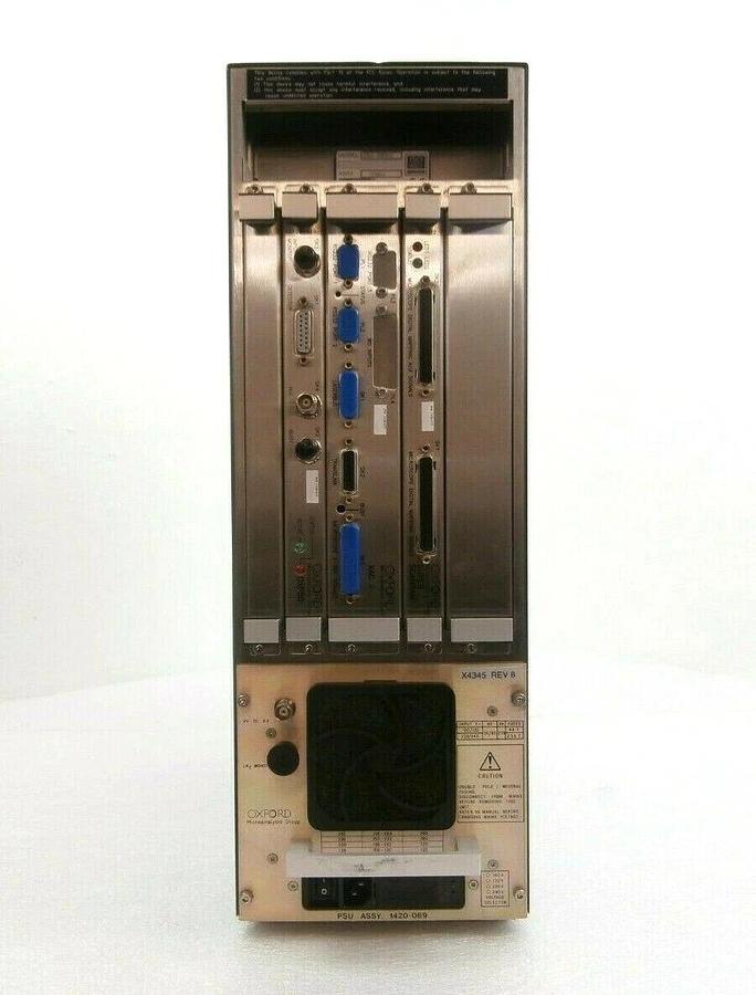 Used Oxford Instruments 175664 MicroAnalysis System INCA ENERGY DXP50 XAC II Working