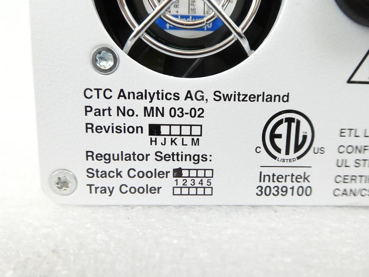 Used CTC Analytics MN 03-02 Peltier Thermostat Module PAL System Working Surplus