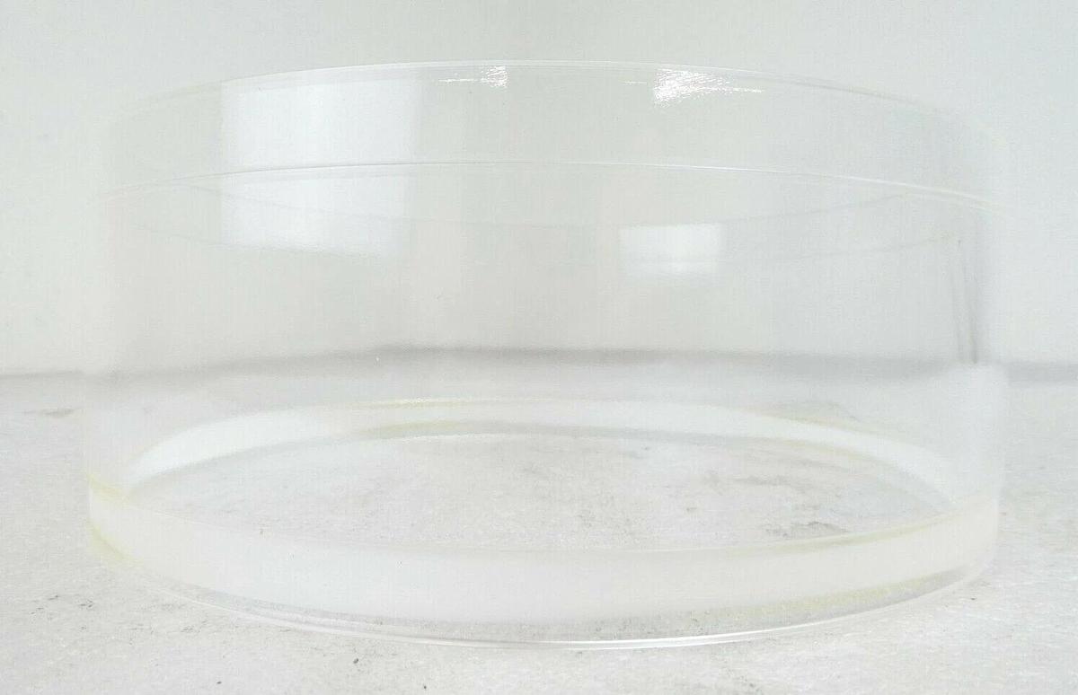 Used AMAT Applied Materials 0200-09602 Quartz Insulating Pipe with Flange Working