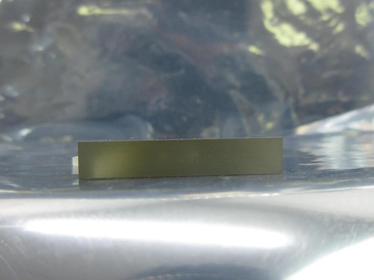 Used Nikon Precision 4G746-083-1 Wafer Stage Fiducial Plate NSR System Working