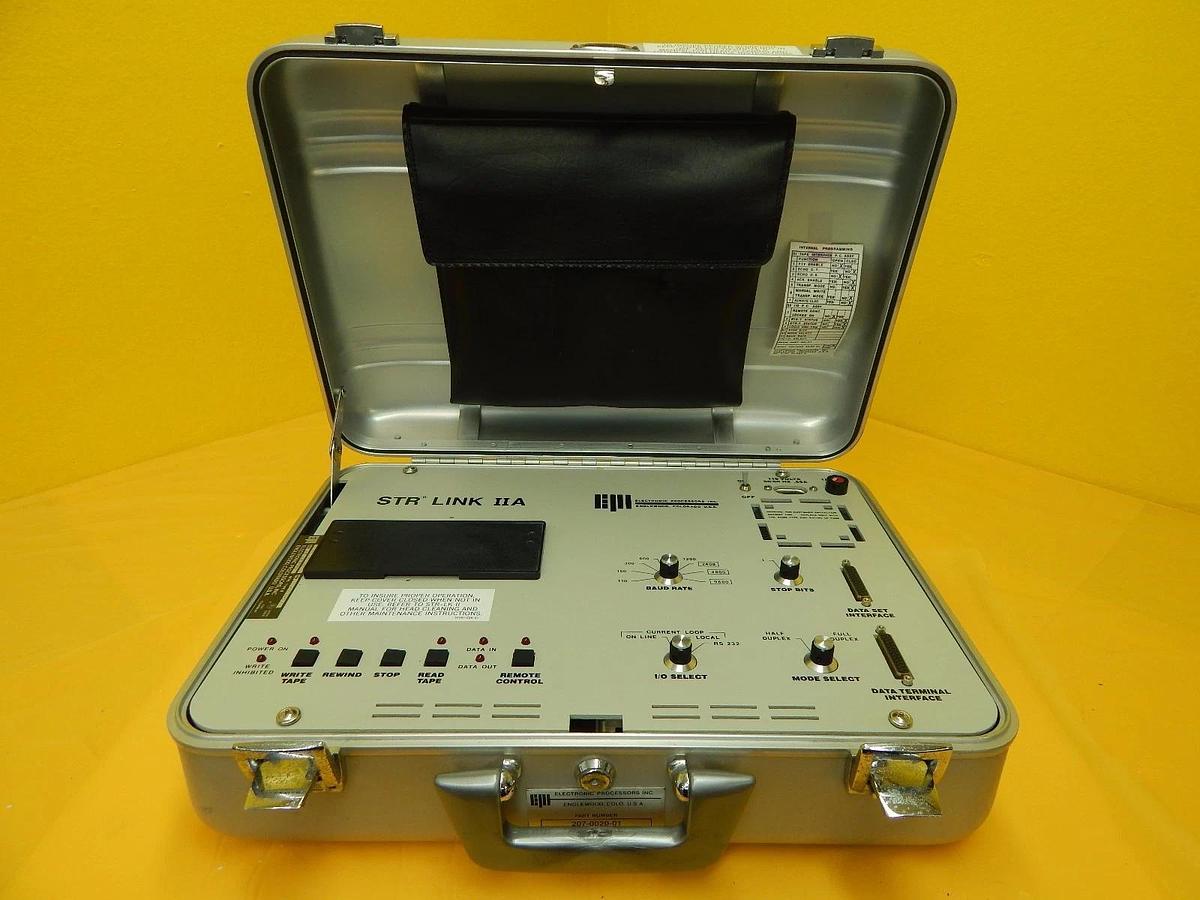 Used Electronic Processors 207-0020-01 Data Cassette Recorder STR-LNK IIA Used