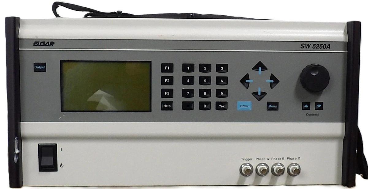 Used Elgar SW5250A-3-3-2 SmartWave Industrial Power Source SW5250A Untested Surplus