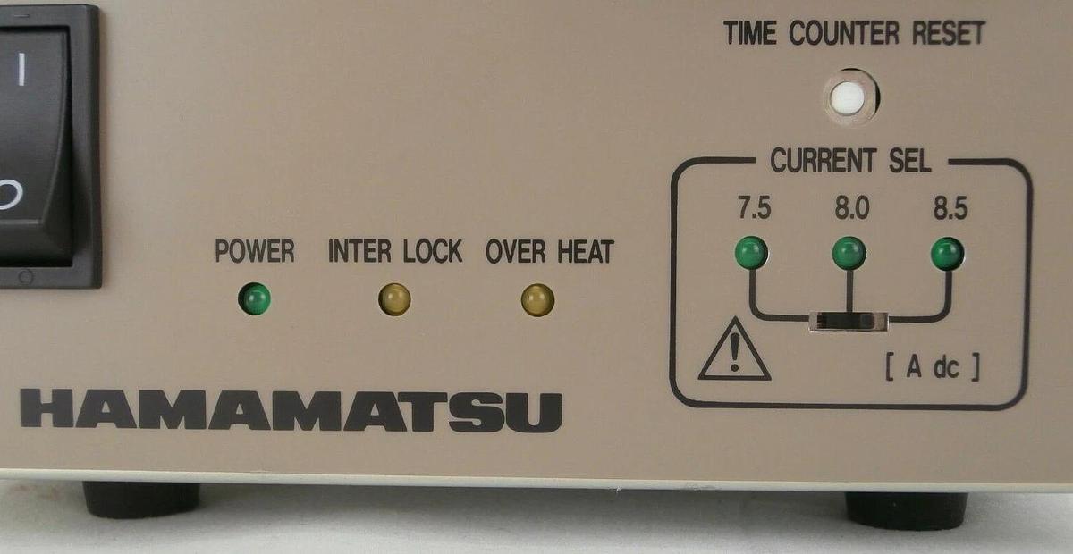 Used Hamamatsu Photonics C8849-13 Power Supply for Zenon and Mercury-Zenon Lamp Spare