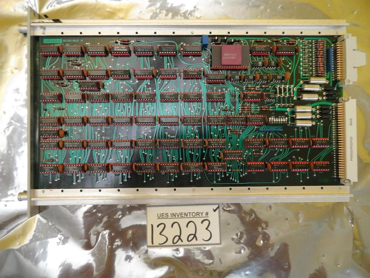 Used Balzers BG 531 189 T Integrate Circuit AD 202 PCB Board BG 531 187 CT Used