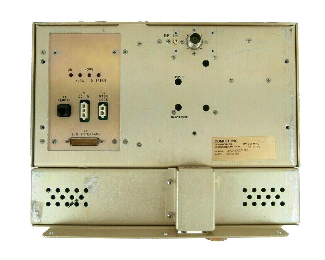 Used Comdel FP2414R3 RF Matching Network CPMX-3000/4/RJ Lam Research FPD Spare