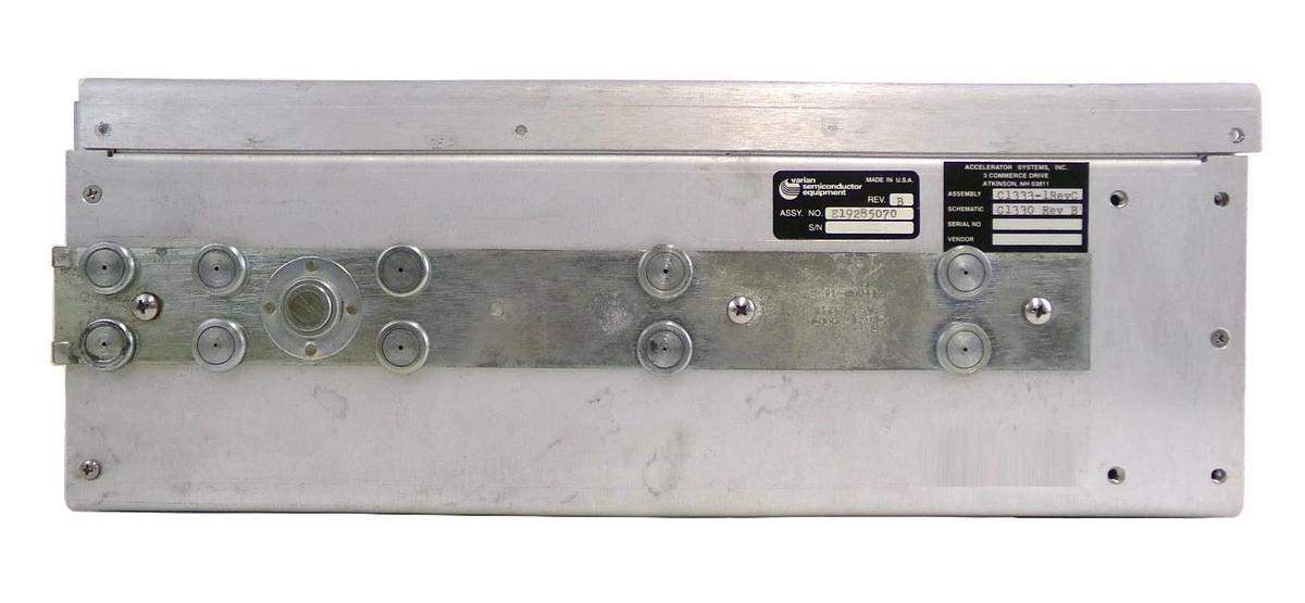 Used Accelerator Systems C1333-1 High Voltage Pulse Module Varian E19285070 No Face