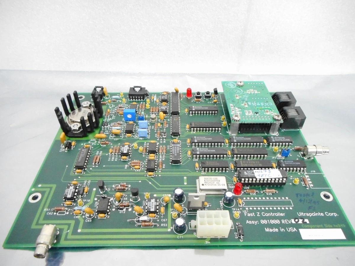 Used Ultrapointe Corporation 001000 Fast Z Controller PCB Rev. 02 Untested As-Is