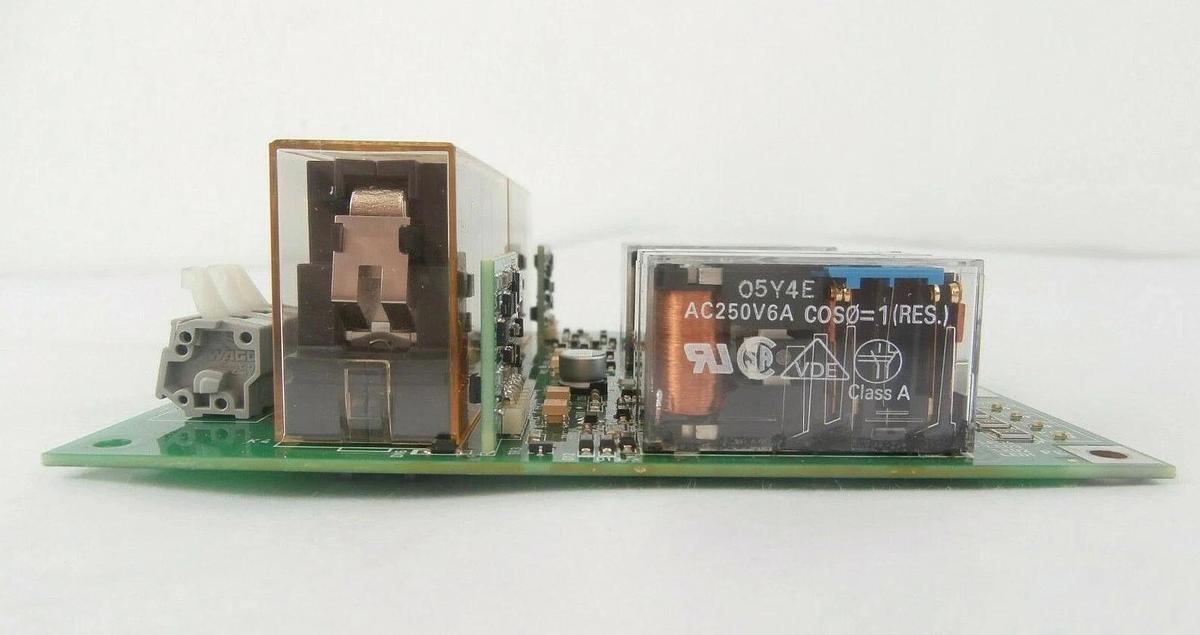 Used Omron G9SC-140-TE2 Relay Board PCB RY SPIN MTR #02 TEL Lithius Working Surplus