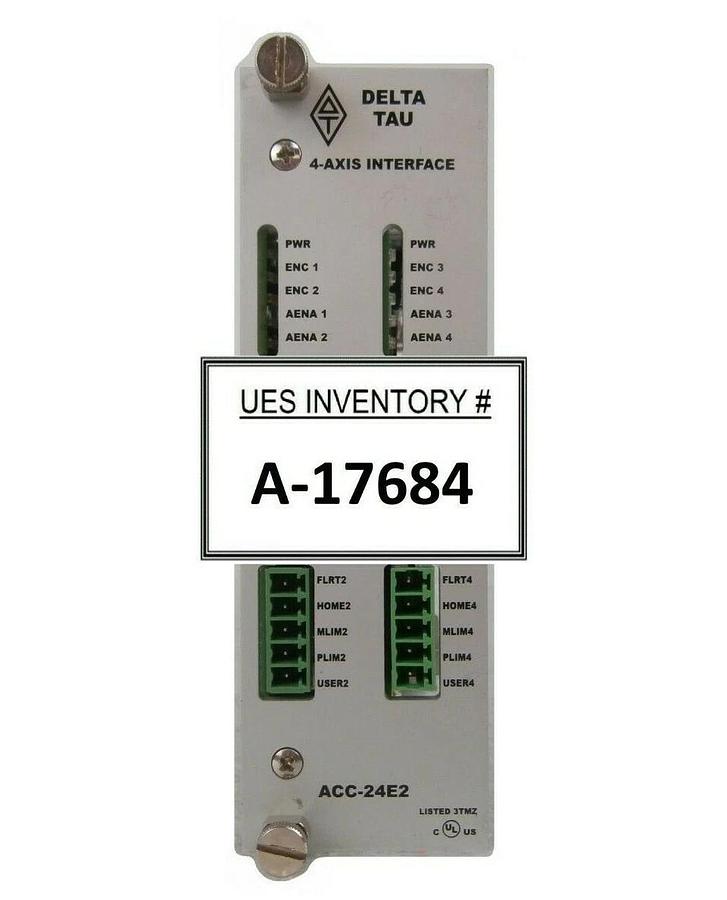 Used Delta Tau 603397-108 4-Axis Interface PCB Card ACC-24E2 603581-101 Working Spare