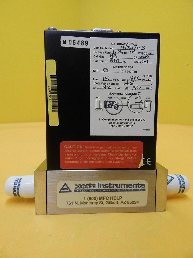 Refurbished Tylan General FC-2902MEP Mass Flow Controller MFC 10000 SCCM HCL Refurbished