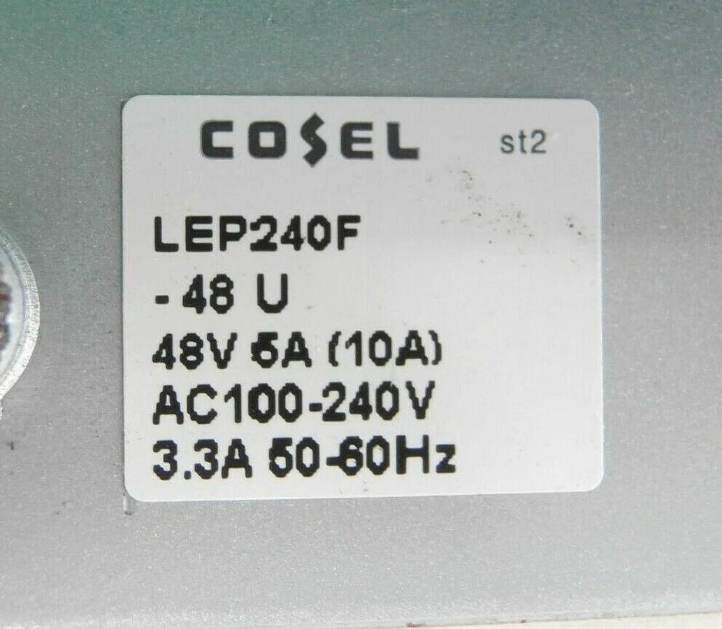 Used Cosel LEP240F-48 U Switching AC/DC Power Supply Reseller Lot of 3 Working Spare