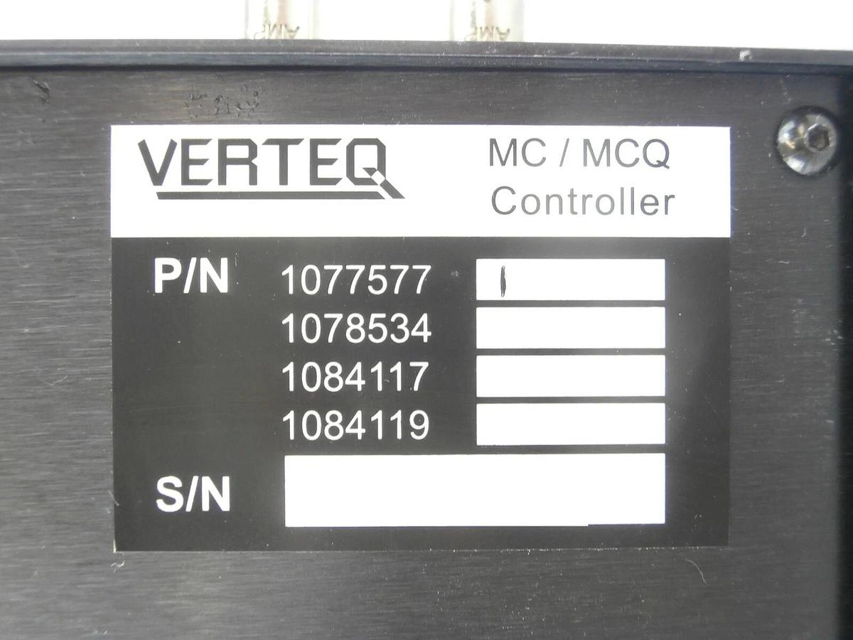 Used Verteq STQD800-CC50-MC-2-SCP Controller P/S Stack Megasonic Sunburst-Turbo Spare