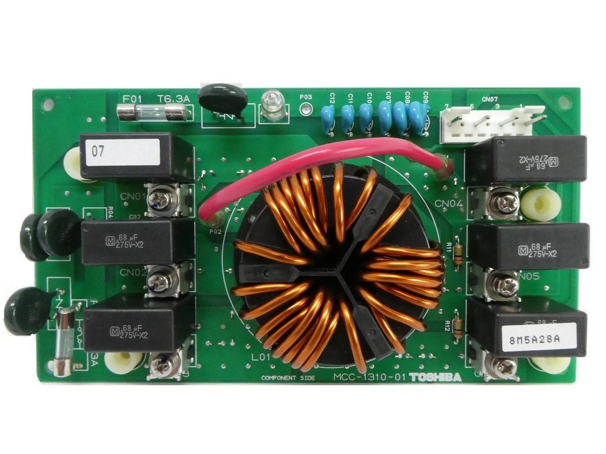 Used Toshiba MCC-1310-01 Transformer Relay Board PCB Working Surplus