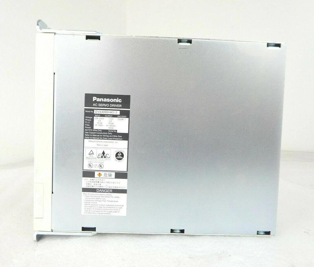 Used Panasonic DV83090HA513 AC Servo Driver TEL Tokyo Electron Lithius Working
