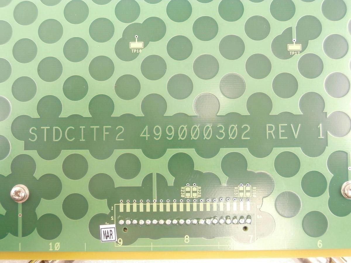 Used Schlumberger Technologies 799000302 PCB Card STDCITF2 Rev. 4 499000302 Working